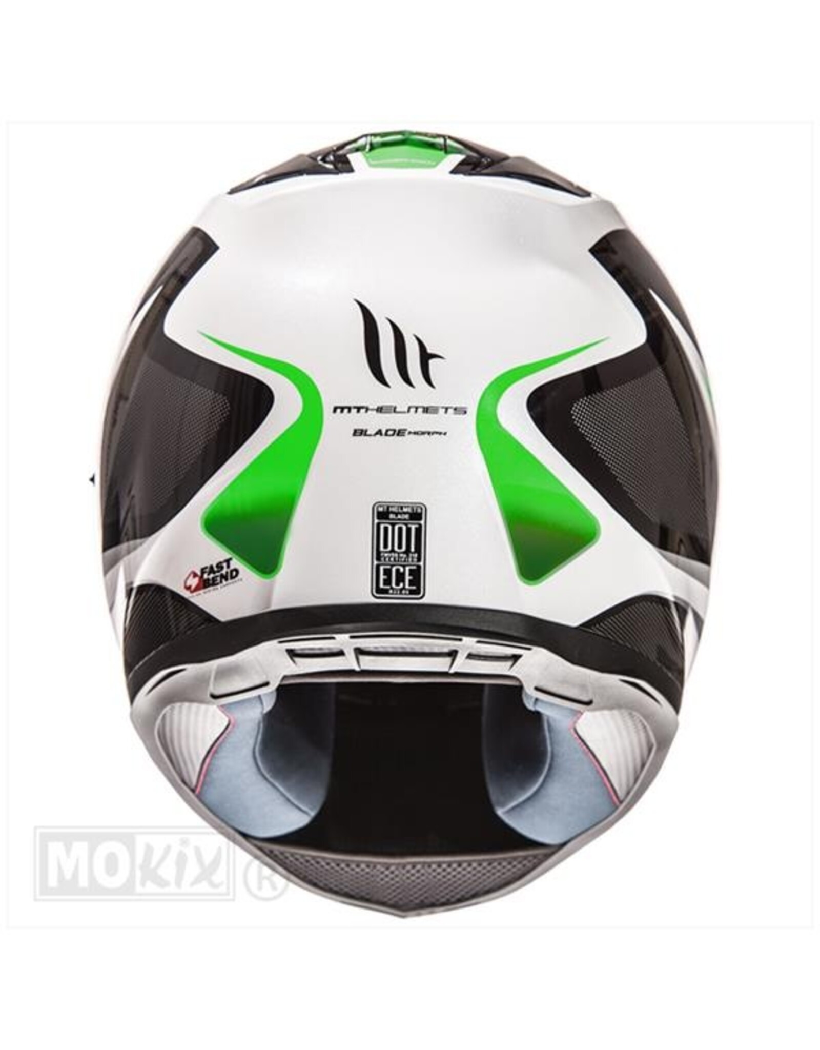 MT Helmets MT Helmets Blade SV Morph Wit / groen