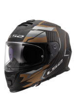 LS2 LS2 FF800 Storm II tracker matt zwart / Goud / grijs