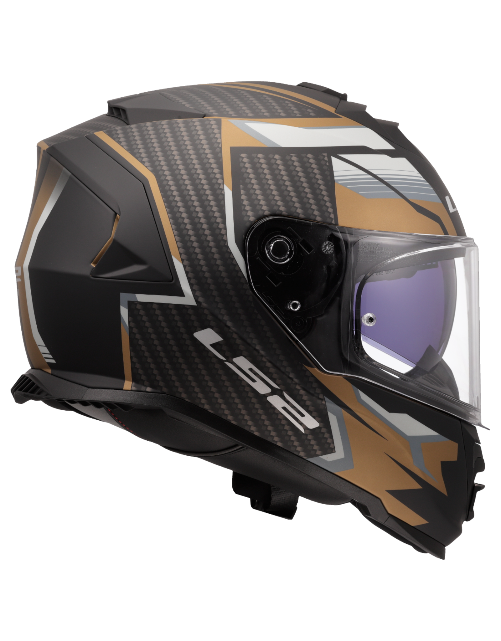 LS2 LS2 FF800 Storm tracker matt black / gold