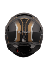 LS2 LS2 FF800 Storm II tracker matt zwart / Goud / grijs