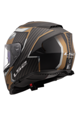LS2 LS2 FF800 Storm II tracker matt zwart / Goud / grijs