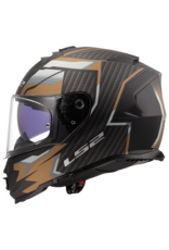 LS2 LS2 FF800 Storm II tracker matt zwart / Goud / grijs