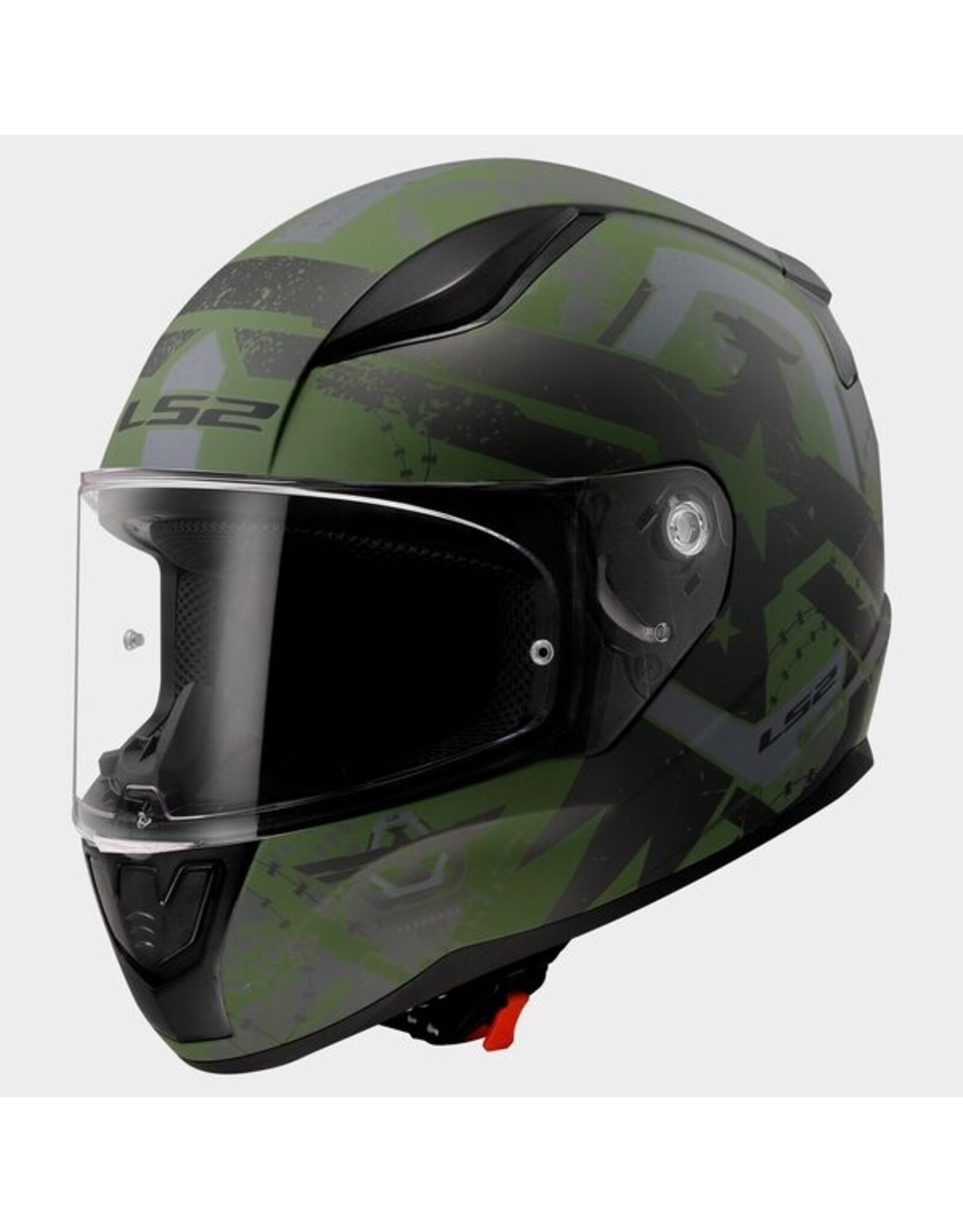 LS2 LS2 FF353 Rapid II Thunder Birds Matt Military green