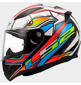 LS2 LS2 FF353 Rapid II XDRON Wit / fluor Oranje