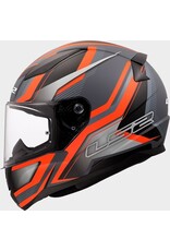 LS2 LS2 FF353 Rapid II Flitz Matt Oranje / grijs