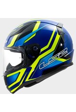 LS2 LS2 FF353 Rapid II Flitz Blauw / fluor geel