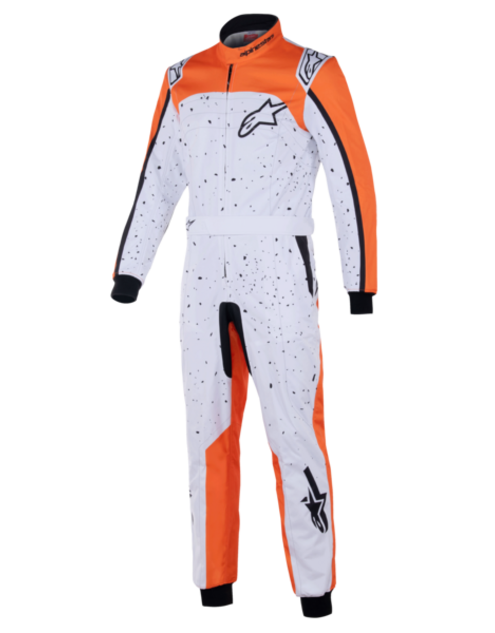 Alpinestars Alpinestars KMX-9 V3 Graphic 6 Wit / oranje / zwart