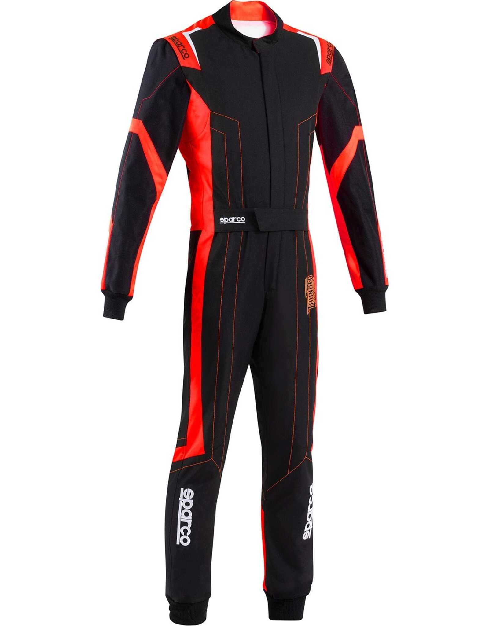 Sparco Sparco thunder advanced overall zwart/rood