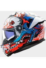 LS2 LS2 FF808 Stream II Inferno white / blue