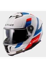LS2 LS2 FF808 Stream II Vintage wit / blauw / rood