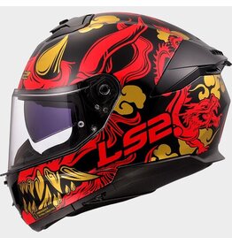 LS2 LS2 FF808 Stream II Drako zwart rood