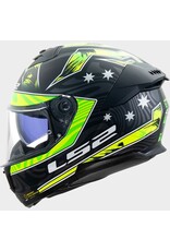 LS2 LS2 FF808 Stream II Galdam matt Black / fluo yellow