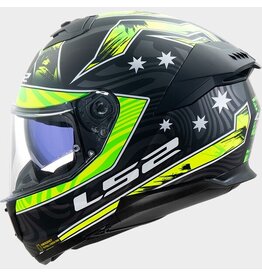 LS2 LS2 FF808 Stream II Galdam matt Black / fluo yellow