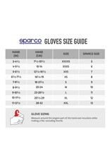 Sparco Sparco Arrow+ (FIA 8877-2022) kart gloves white / black