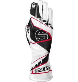Sparco Sparco K -Arrow+ (FIA 8877-2022) kart handschoenen Wit / Zwart