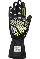 Sparco Sparco K -Arrow+ (FIA 8877-2022) kart handschoenen Zwart / Geel