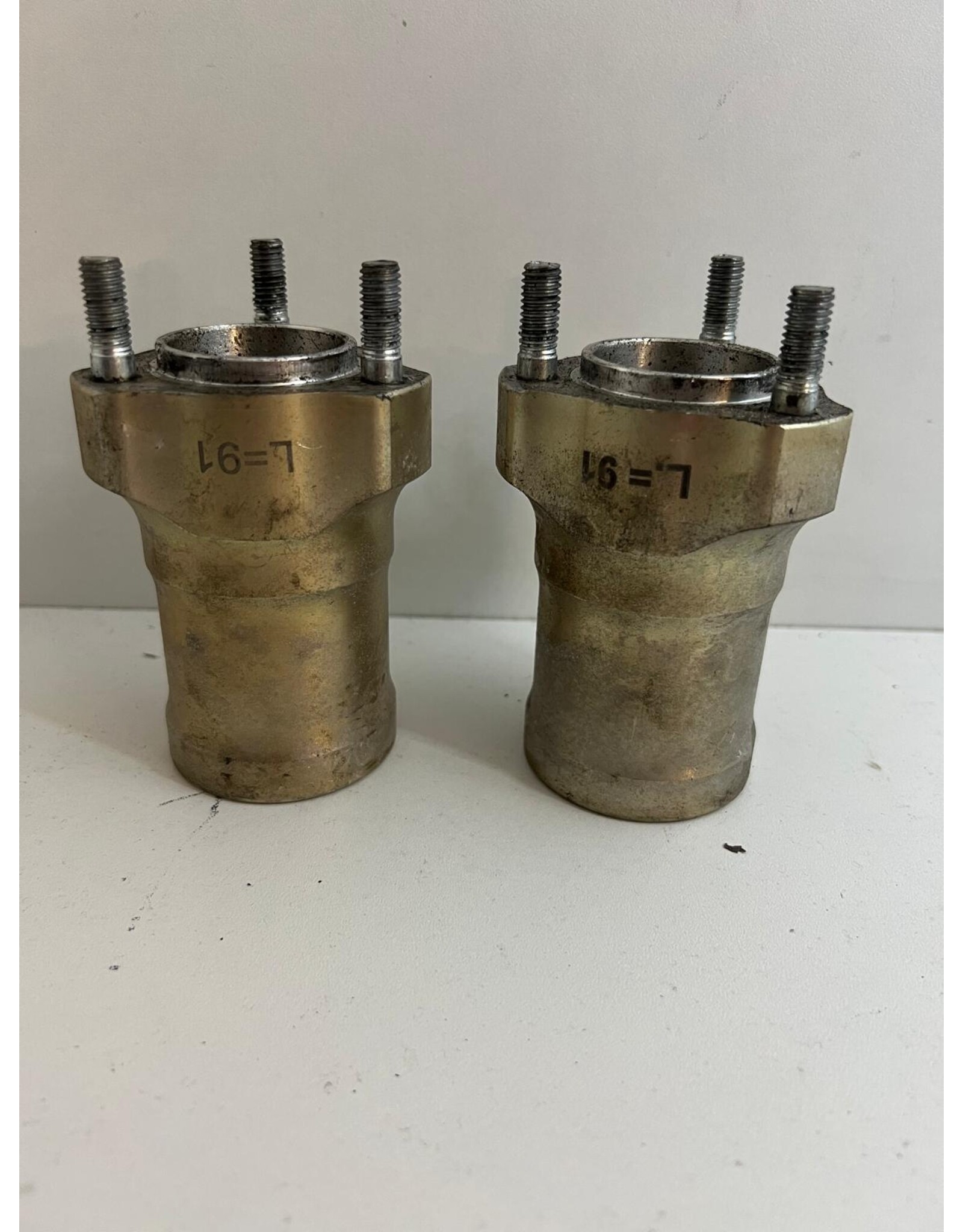 Gebruikt Top Kart magnesium voorwiel naaf set 25 x 91 MM