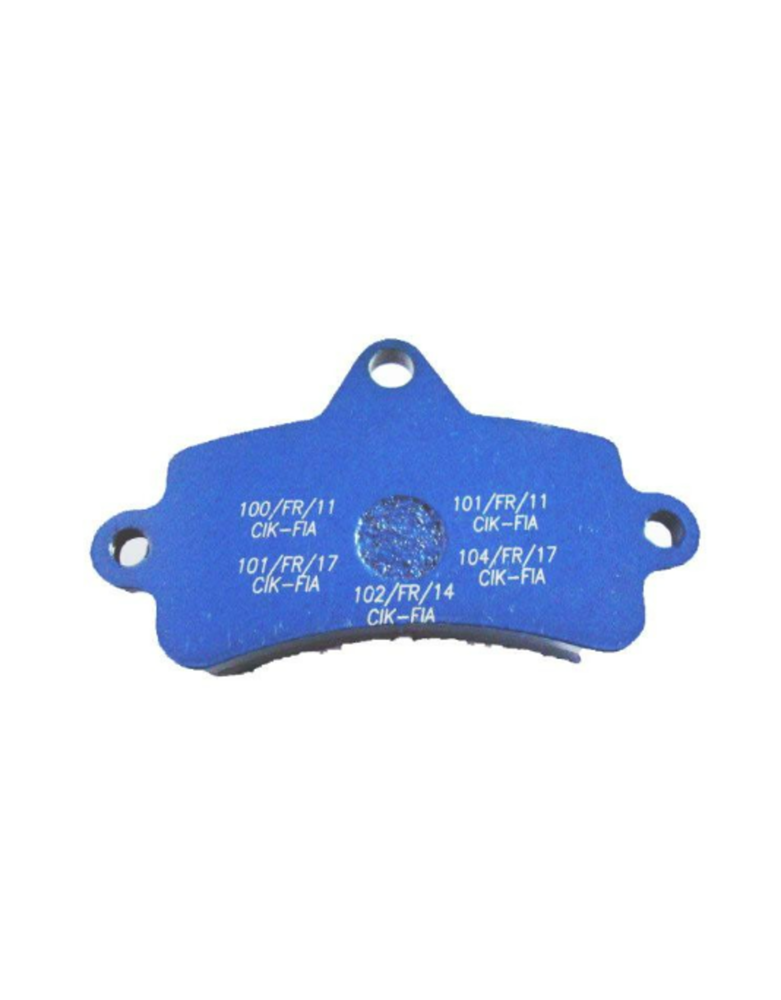 Top Kart Top kart remblok blauw (Twister  / Bullet KF achter)