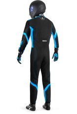 Sparco Sparco thunder advanced overall zwart/blauw