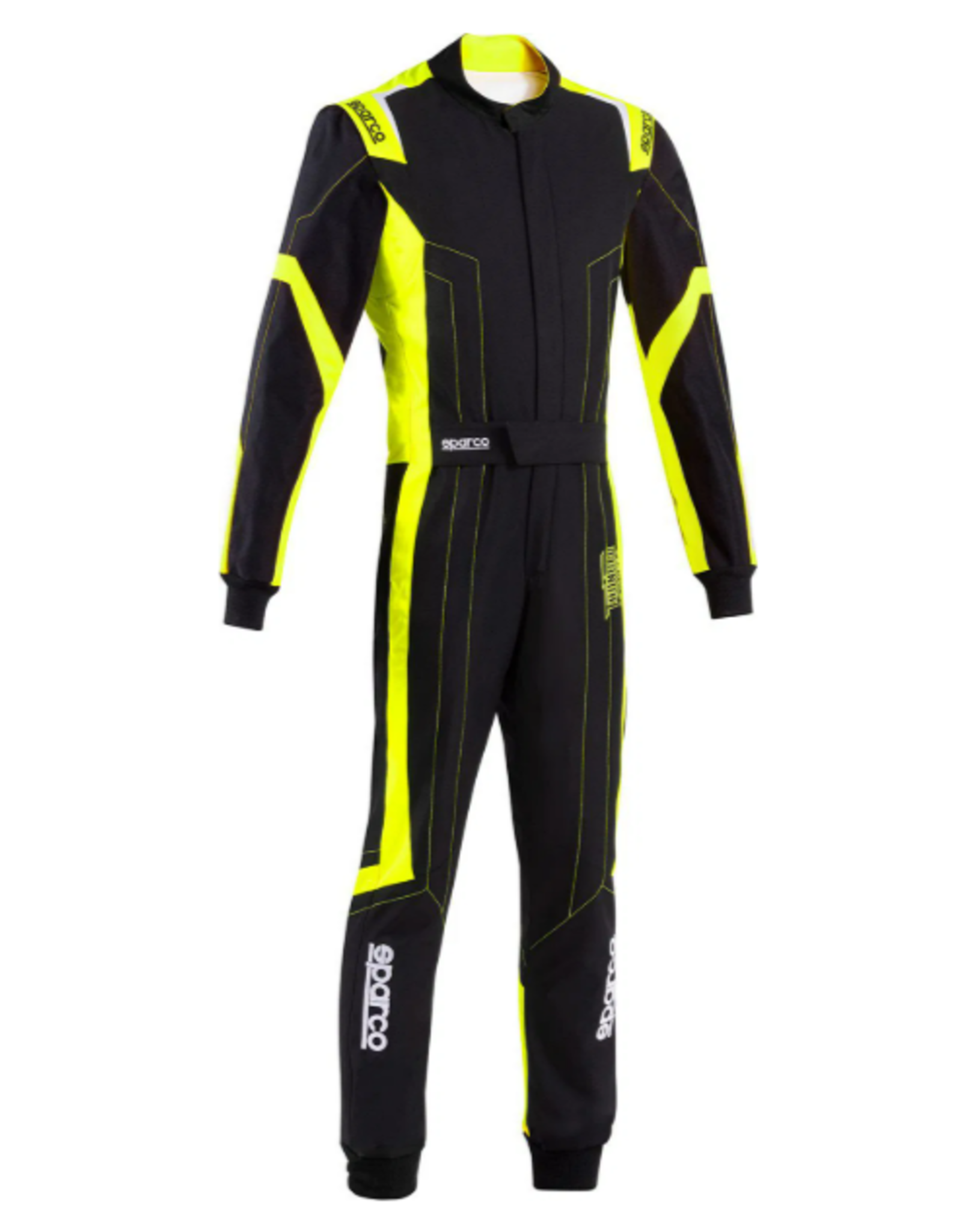 Sparco Sparco thunder advanced overall zwart/ fluor geel