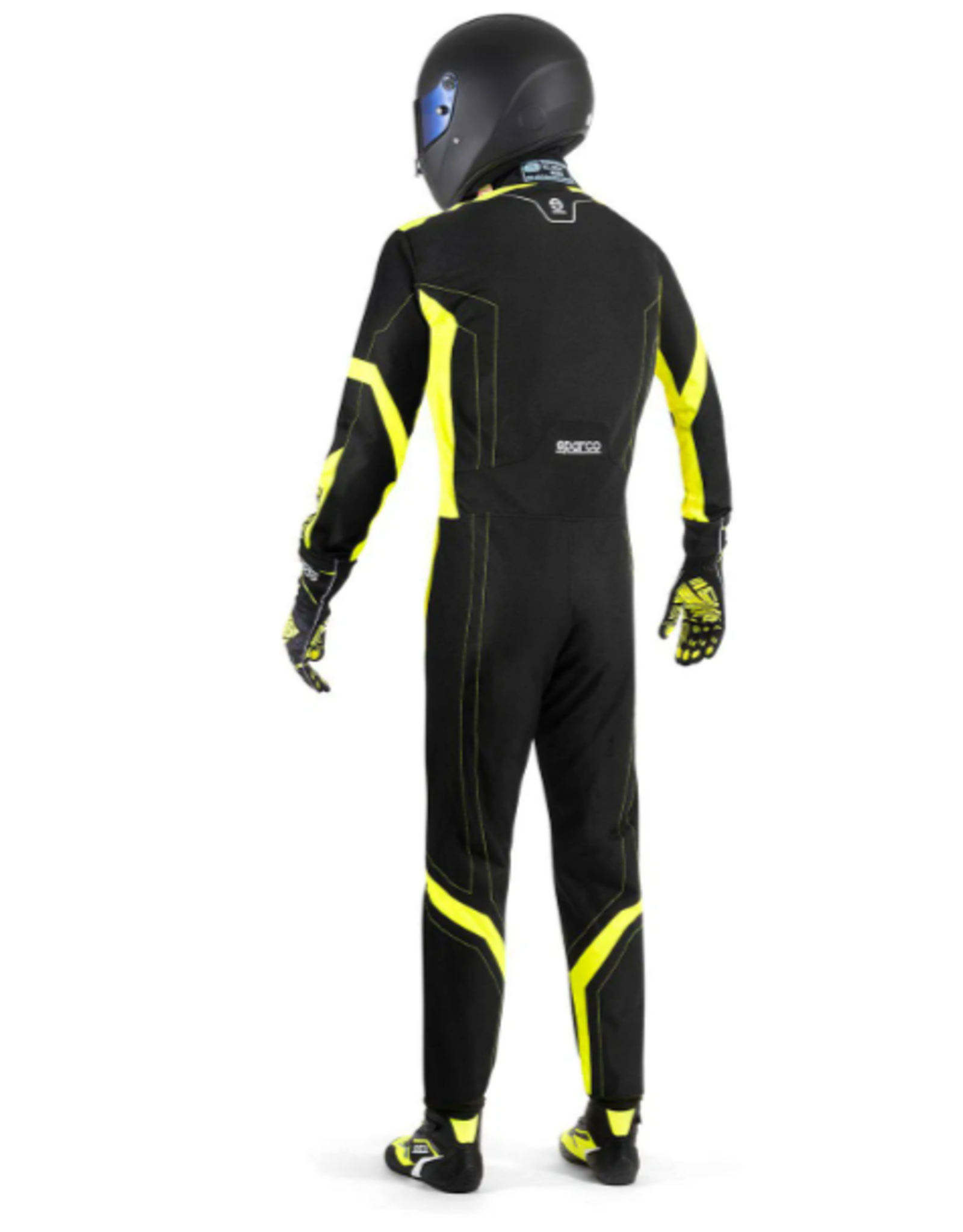 Sparco Sparco thunder advanced overall zwart/ fluor geel