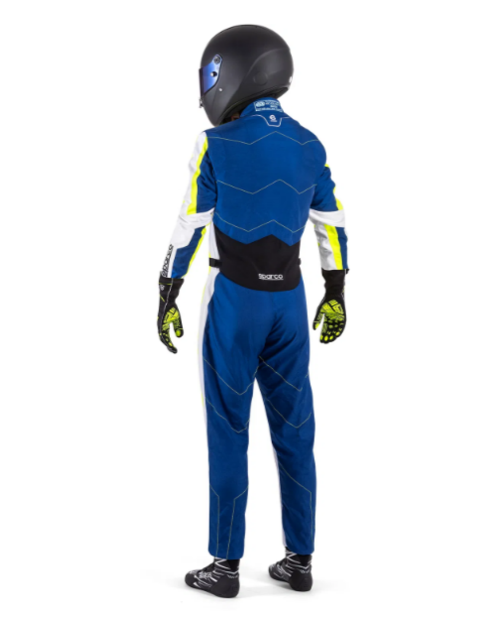 Sparco Sparco kerb advanced overall blauw / geel