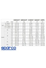 Sparco Sparco thunder advanced overall rood / zwart