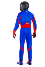 Sparco Sparco thunder advanced overall blauw / rood