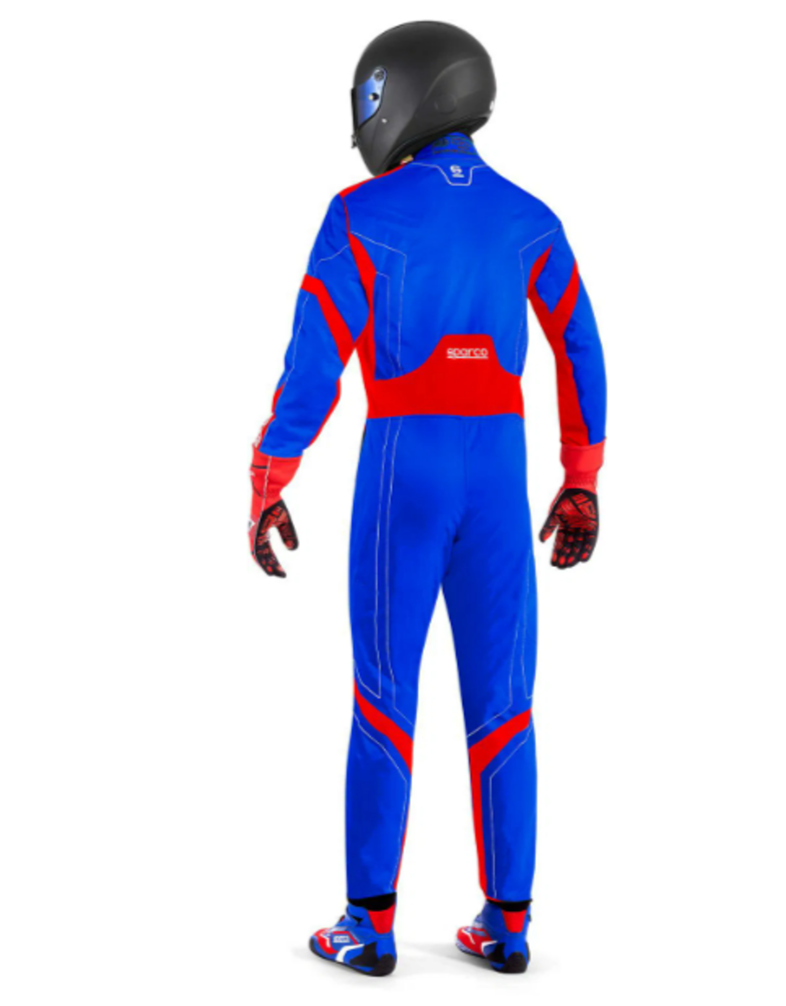 Sparco Sparco thunder advanced overall blauw / rood