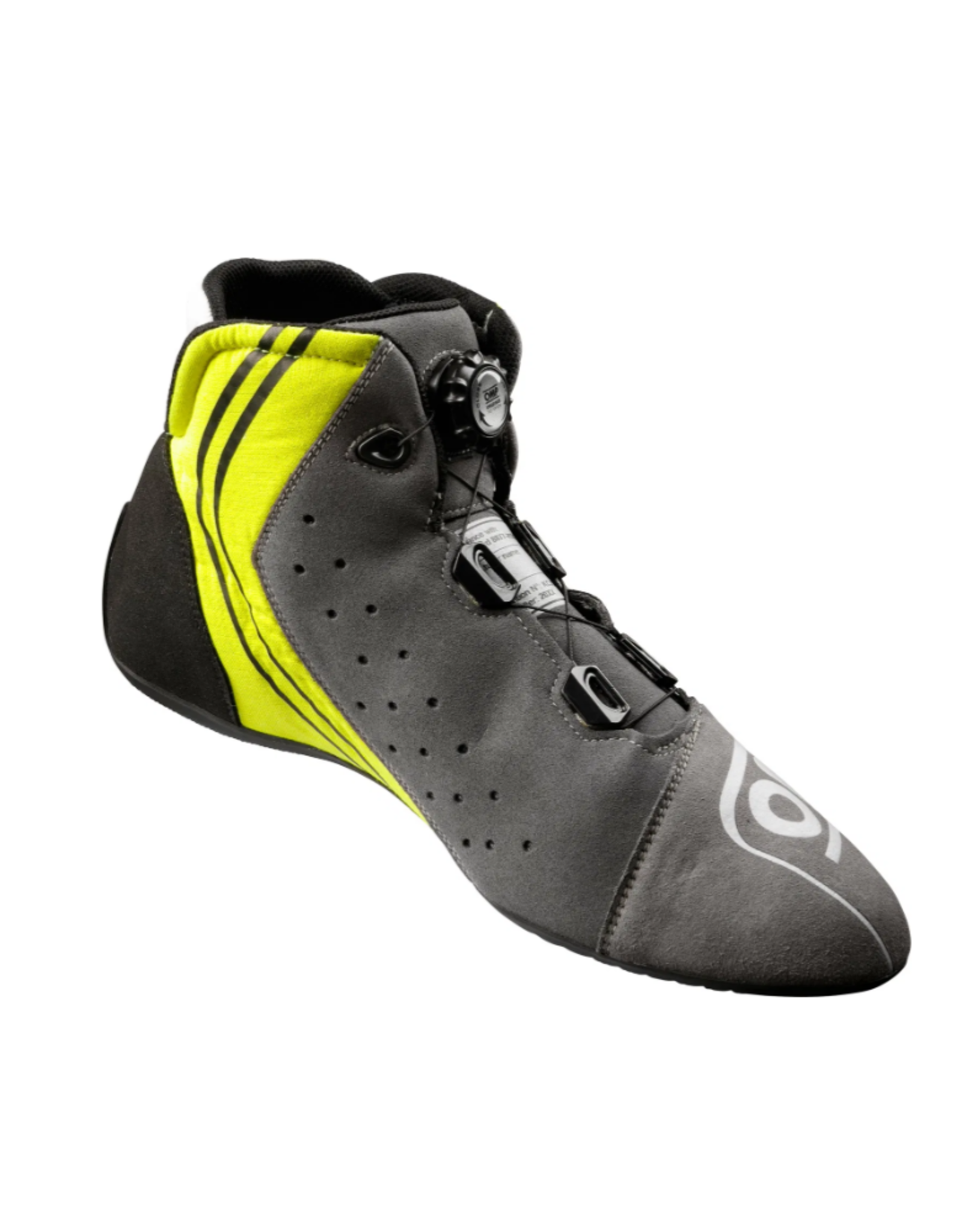 OMP OMP Shoes KS-XR FIA 8877-2022 anthracite / fluo yellow