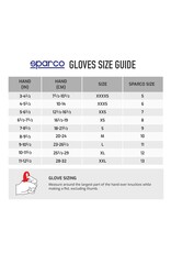 Sparco Sparco K-rookie kart handschoenen zwart / grijs