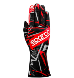 Sparco Sparco K-rookie kart handschoenen zwart / rood