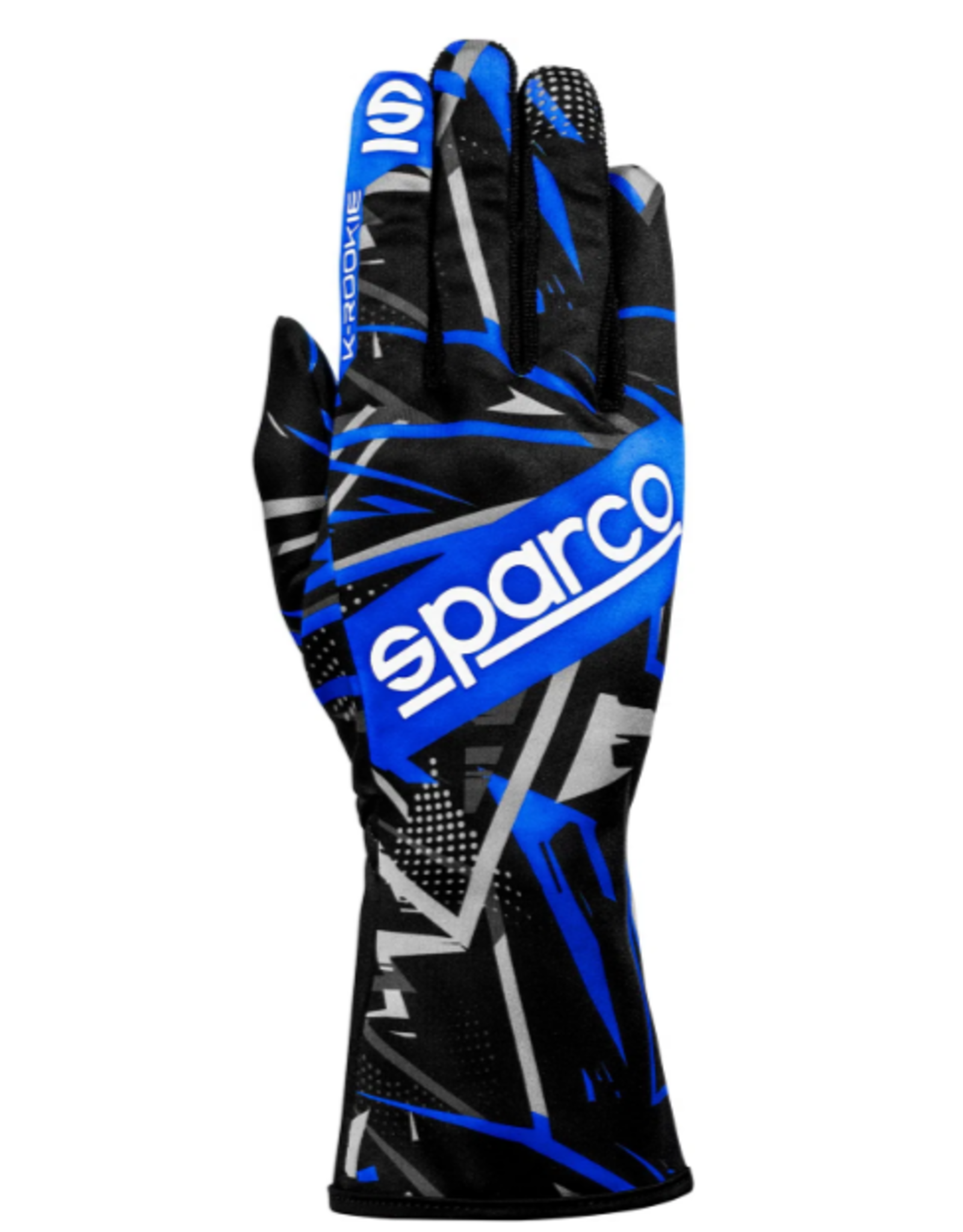 Sparco Sparco K-rookie kart handschoenen zwart / blauw