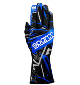 Sparco Sparco K-rookie kart handschoenen zwart / blauw