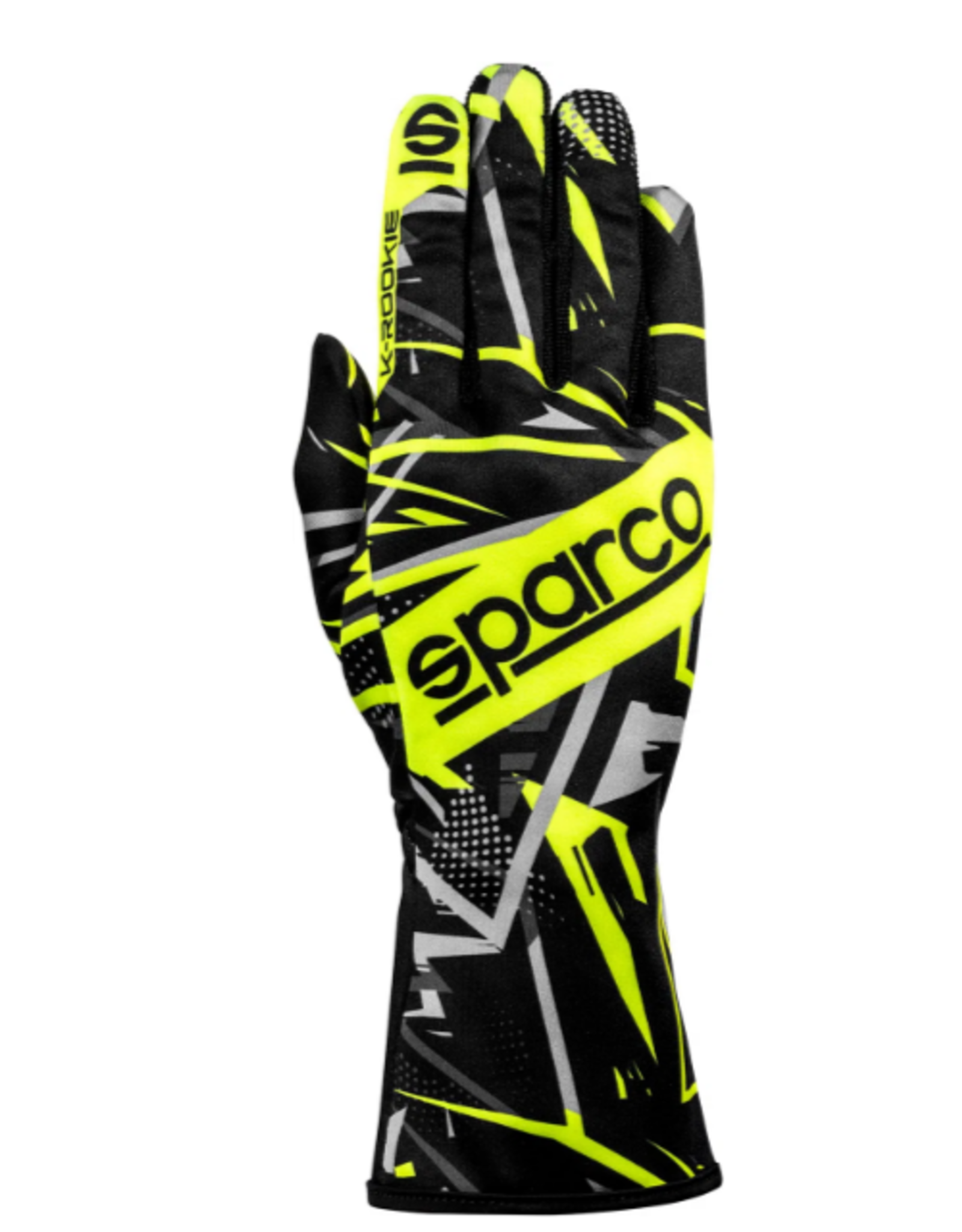Sparco Sparco K-rookie kart handschoenen zwart / geel