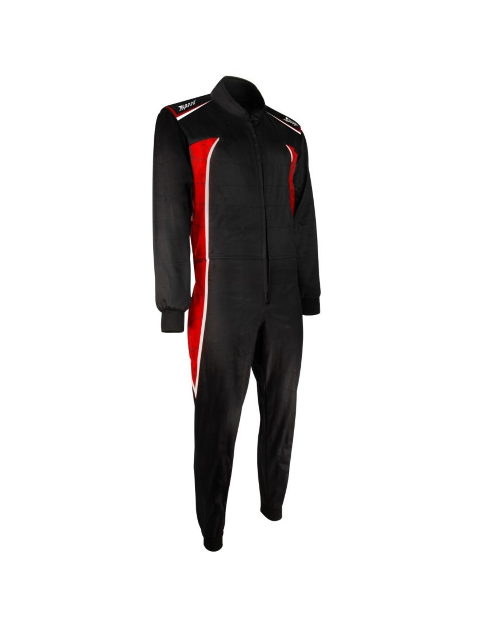 Speed Racewear Speed hobby overall DETROIT 2.0 Zwart / rood