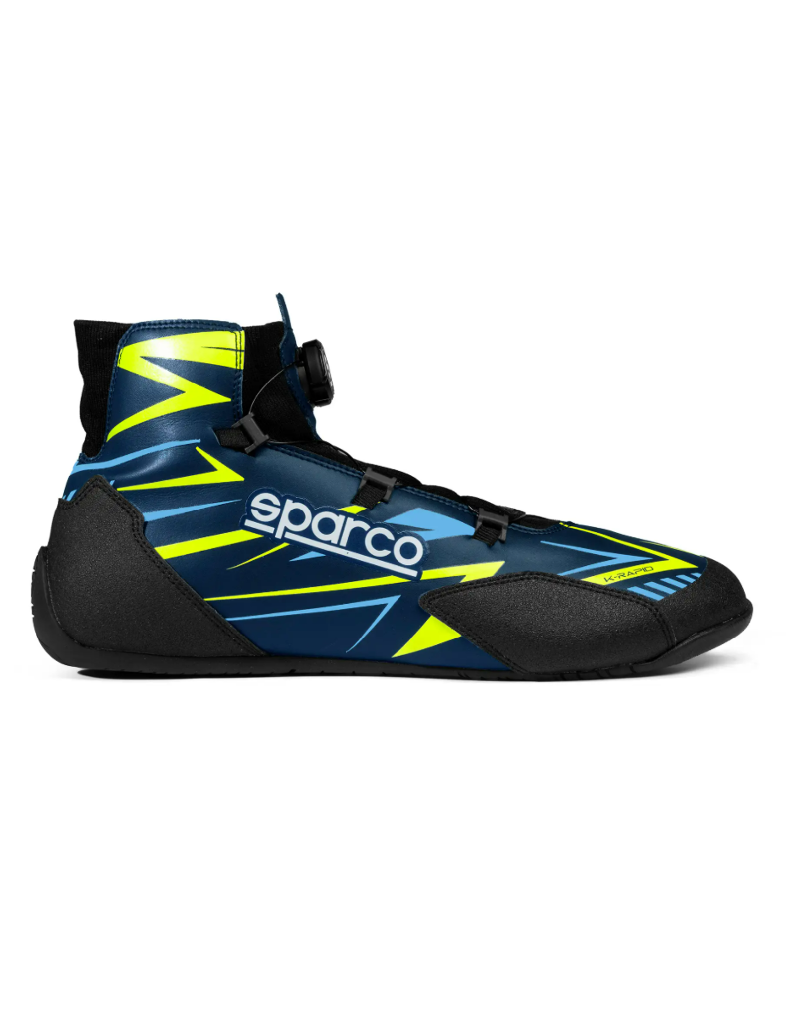 Sparco Sparco K-rapid FIA 8877-2022 (met snelsluiting) Marine blauw / fluor geel