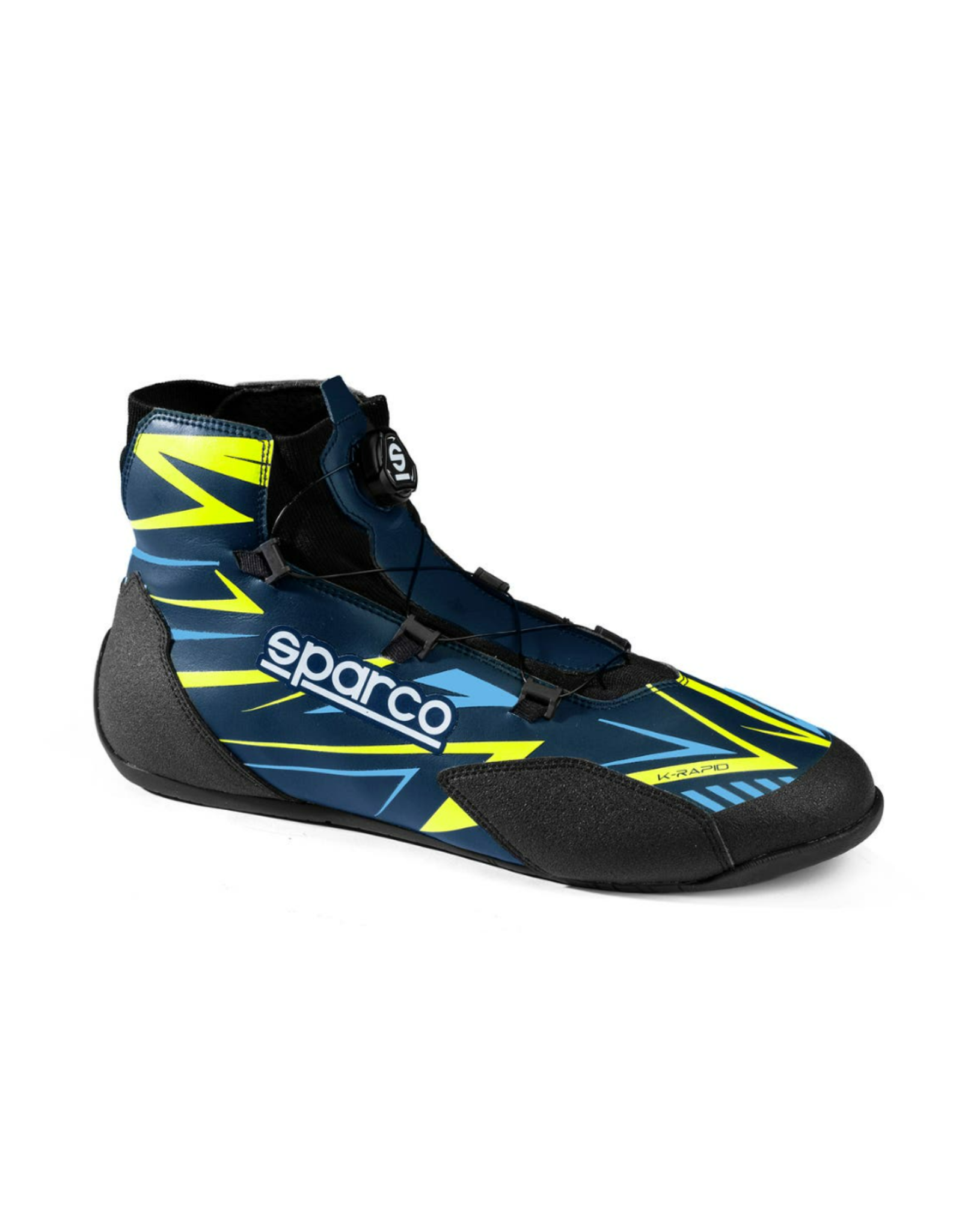 Sparco Sparco K-rapid FIA 8877-2022 (met snelsluiting) Marine blauw / fluor geel