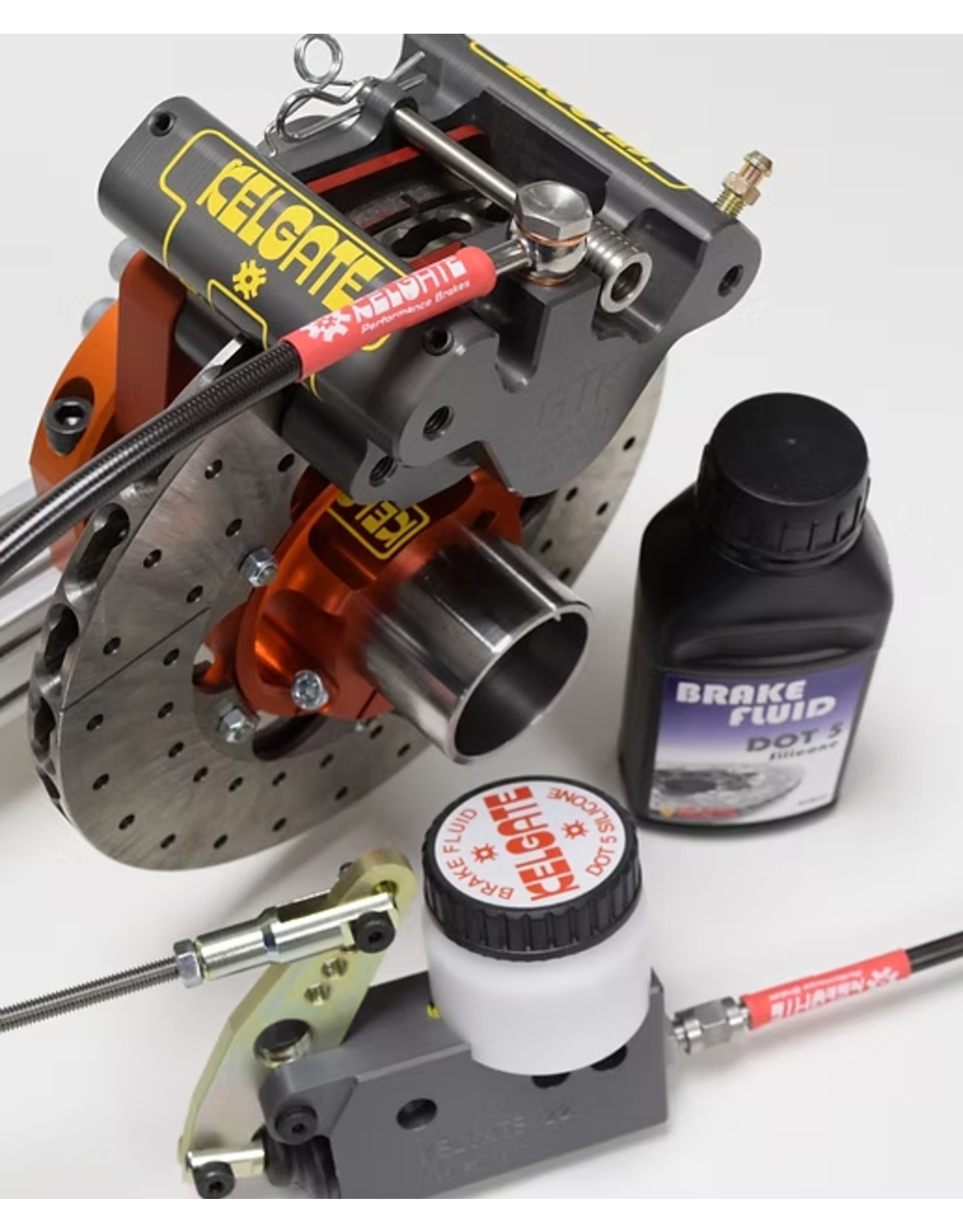 Kelgate floating brake system complete for 30MM axle
