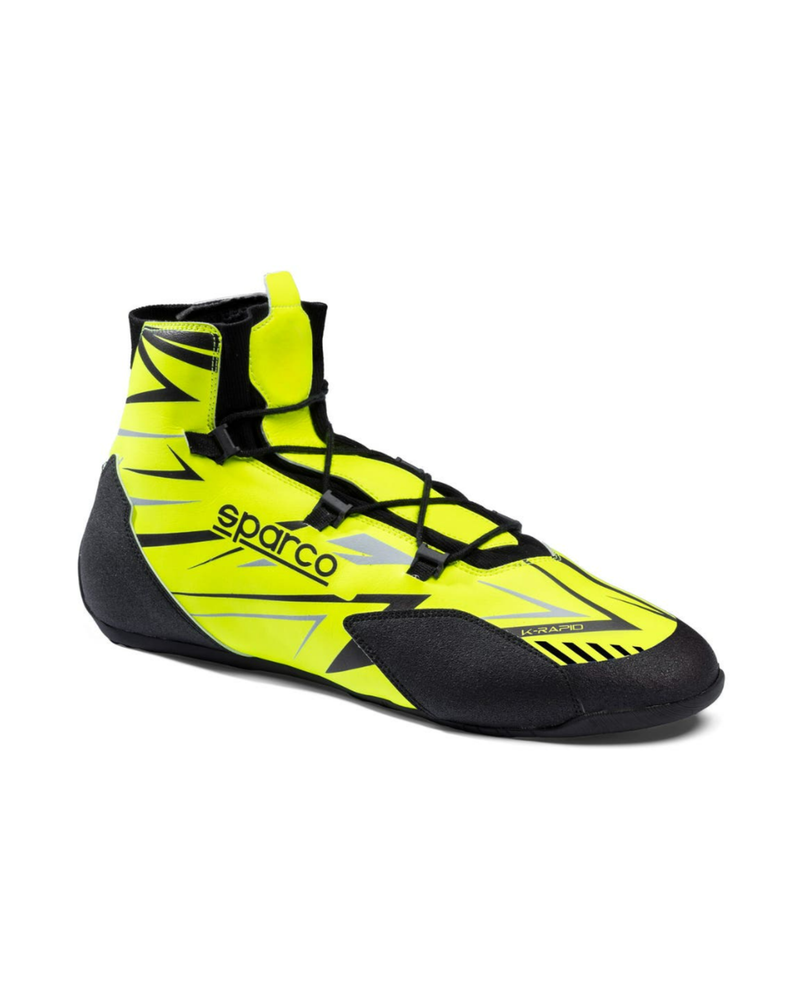Sparco Sparco K-rapid FIA 8877-2022 (With laces) black / fluo yellow
