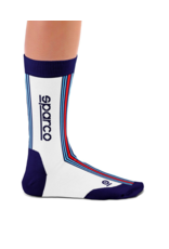 Sparco Sparco Martini Iconic design hoge sokken Wit / Blauw / Rood