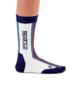 Sparco Sparco Martini Iconic design High socks White / Blue / Red