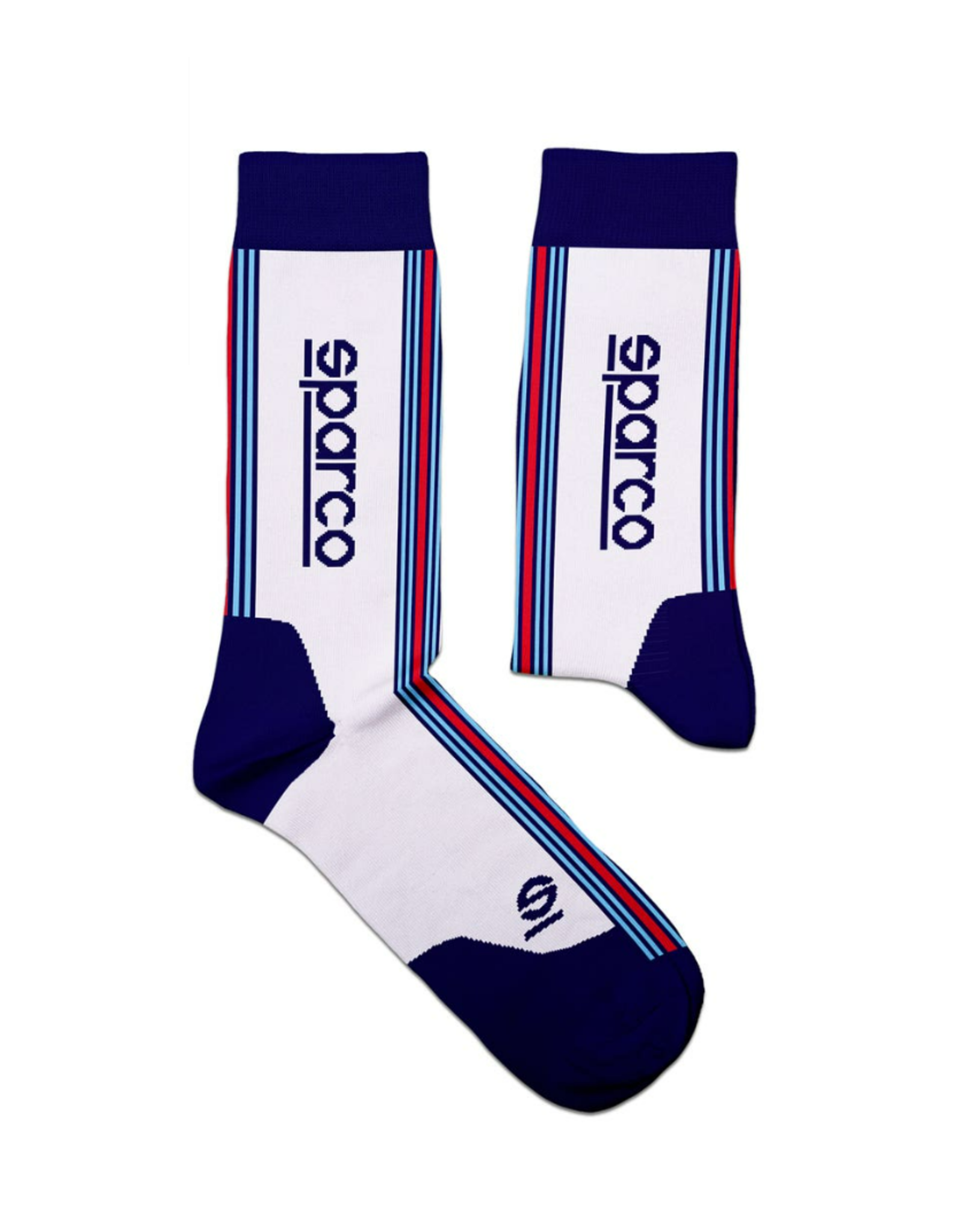 Sparco Sparco Martini Iconic design High socks White / Blue / Red