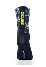 Bengio Bengio Kart socks K-Summer Black / Fluo Yellow