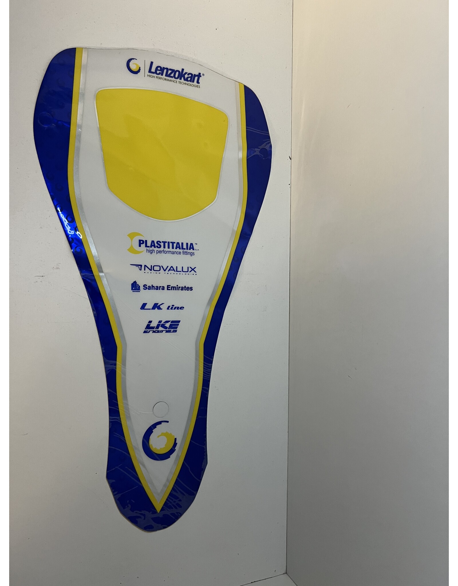 LenzoKart Lenzo Kart sticker voor voorschild KG 506