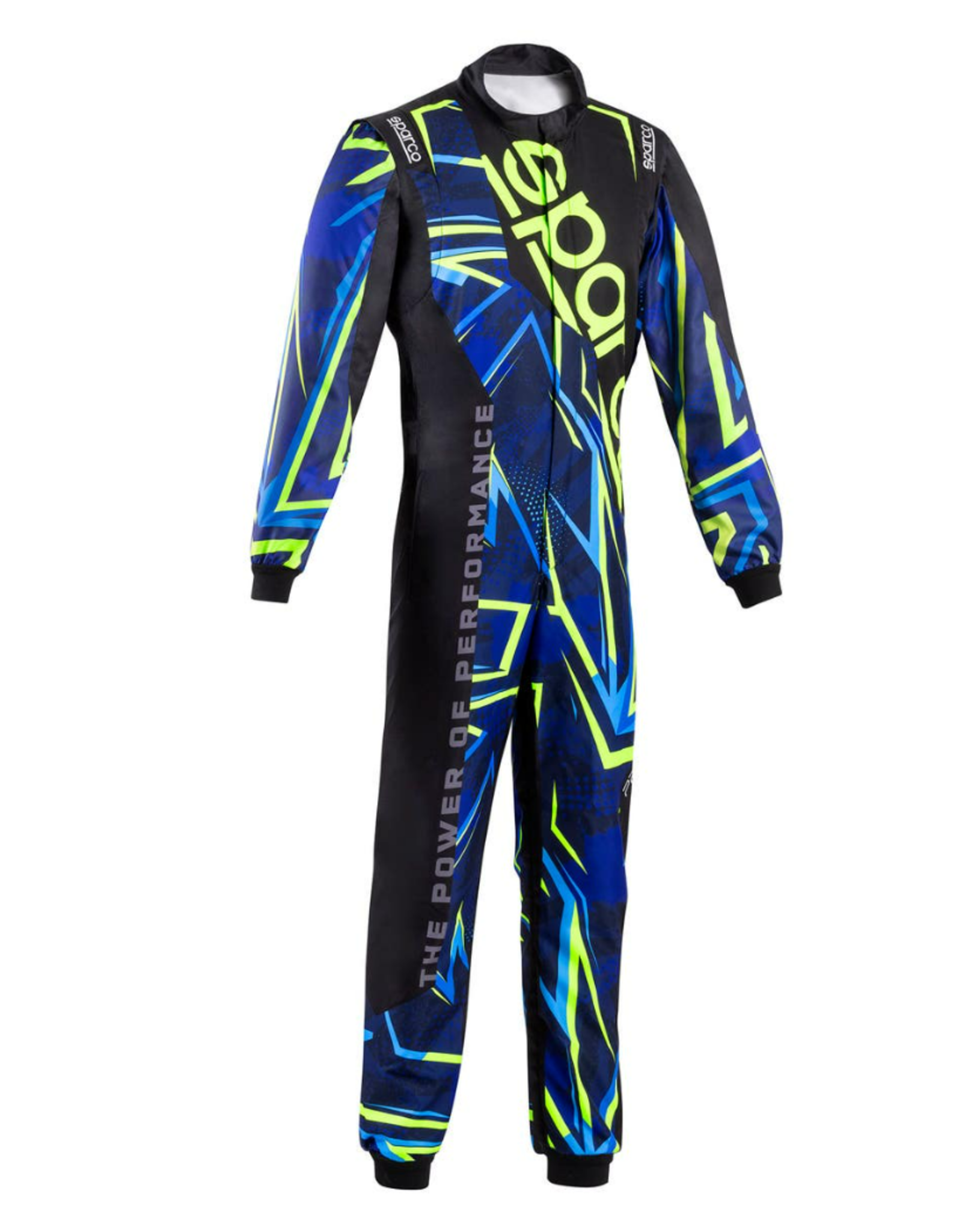 Sparco Sparco Prime K Advanced FIA 8877-2022 - Electric Blue / Fluo Yellow / Black