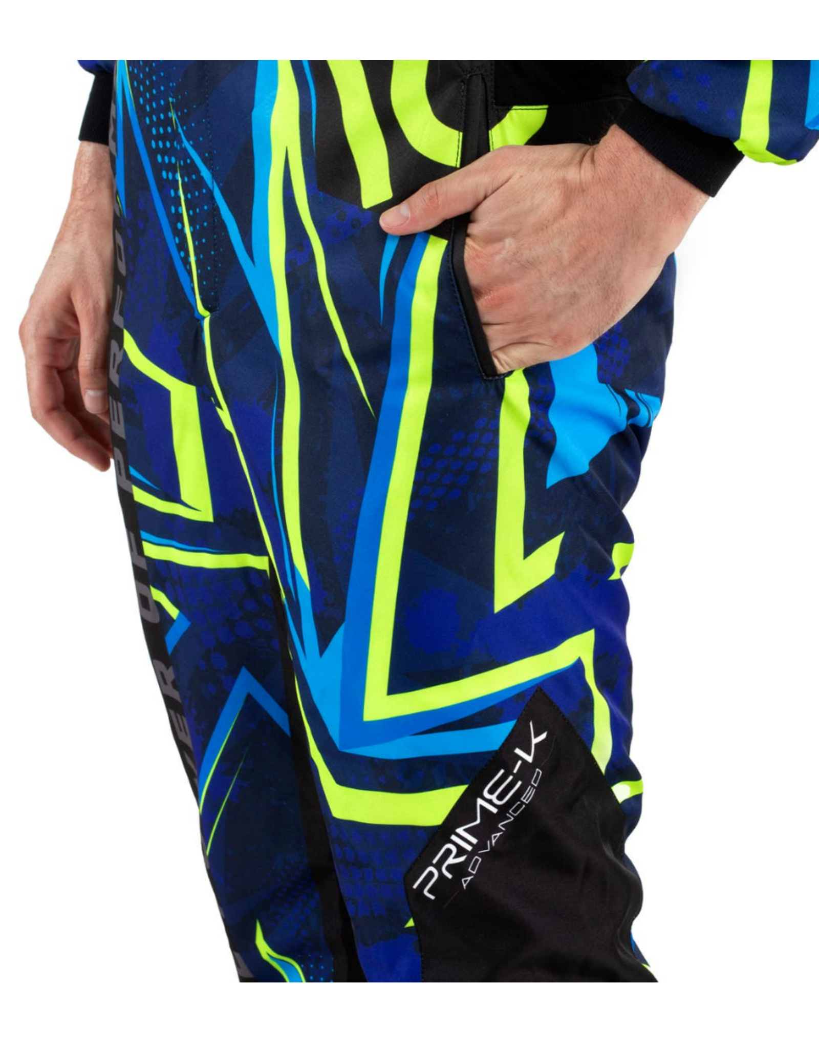 Sparco Sparco Prime K Advanced FIA 8877-2022 - Electric Blue / Fluo Yellow / Black