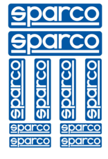 Sparco Sparco SET 10 ADESIVI