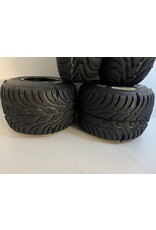 Gebruikt Komet regenbanden K1W met Nieuwe Topkart aluminium velgen 130-180MM Gebruikt Komet regenbanden K1W met Nieuwe Topkart aluminium velgen 130-180MM