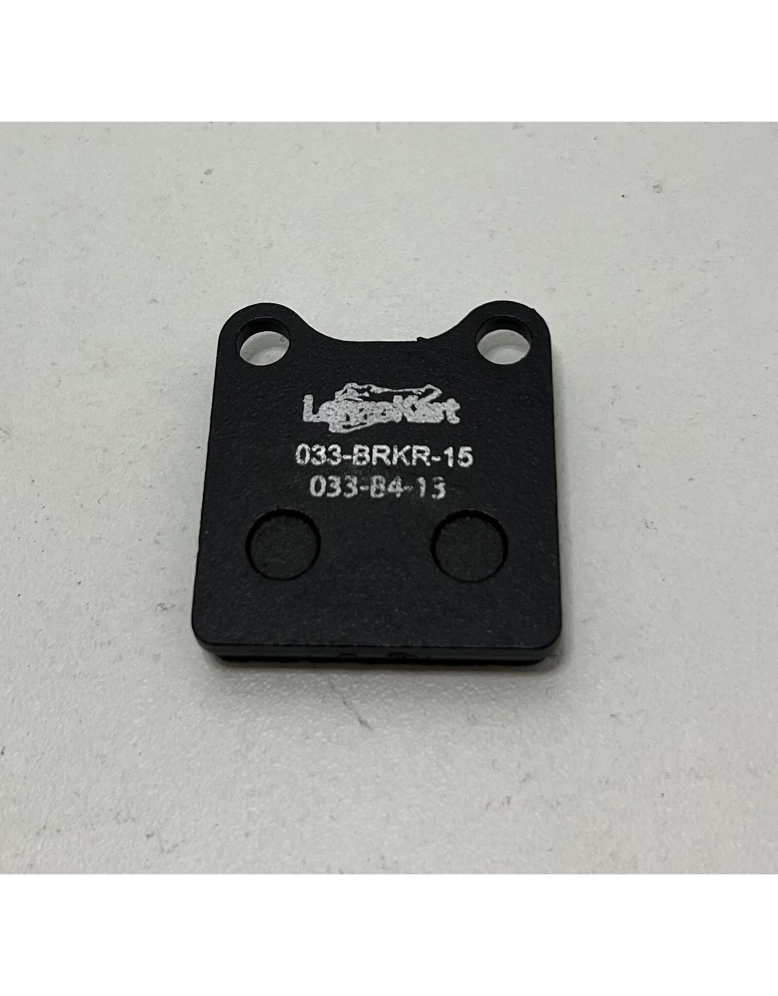 LenzoKart LenzoKart Mini Achter / KZ Voor remblok Hard zwart LKF13